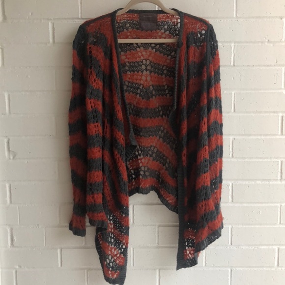 Anthropologie Guinevere Loose Striped Cardigan - Picture 2 of 8